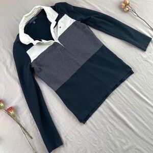 Tommy Hilfiger Black and White Blouse
